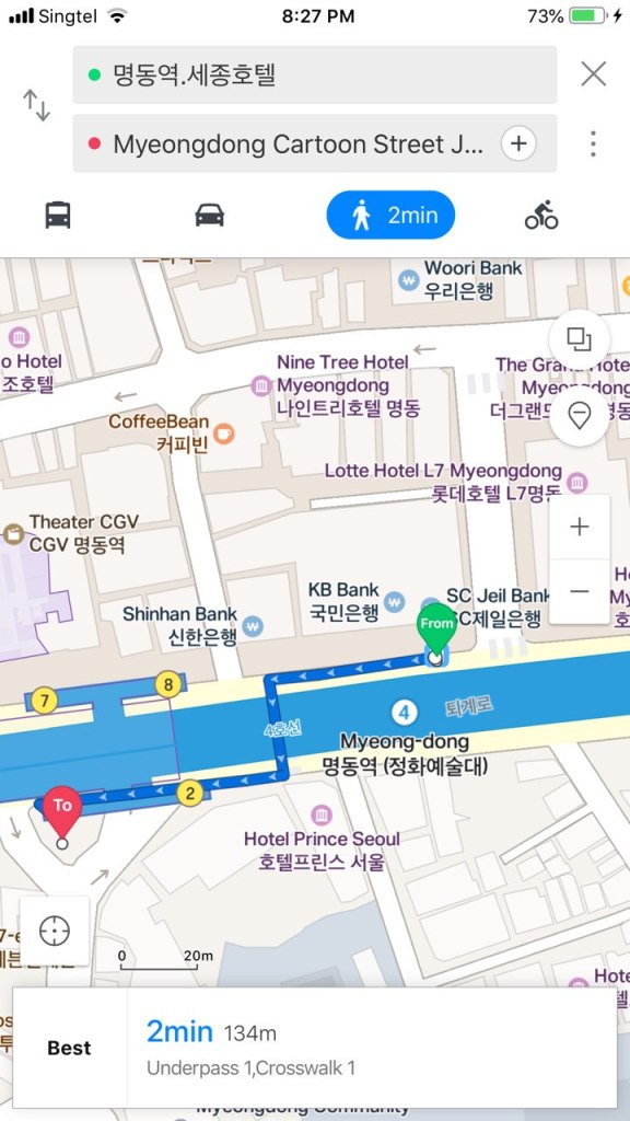 korea useful apps naver map
