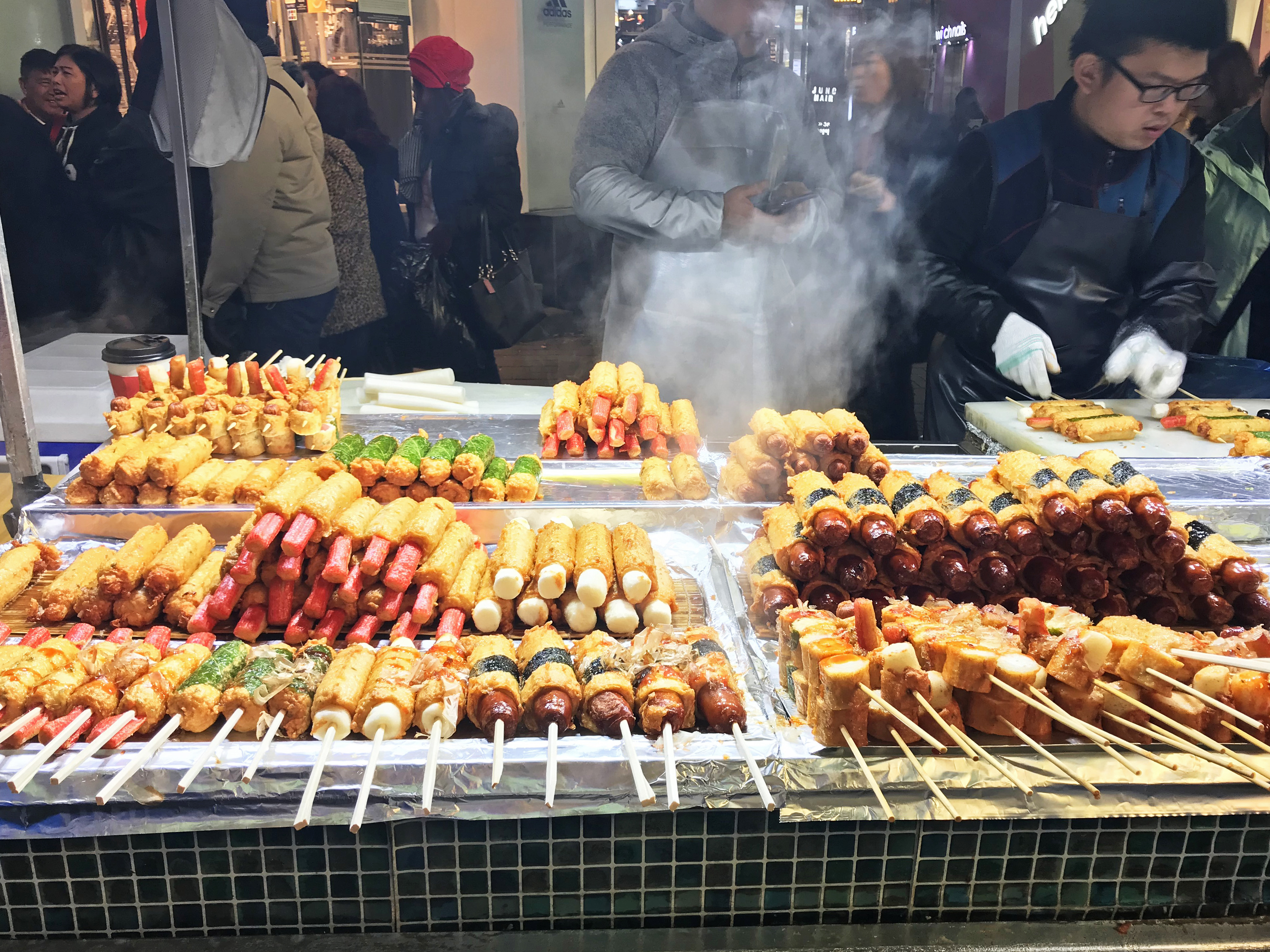 Myeongdong street food eomuk
