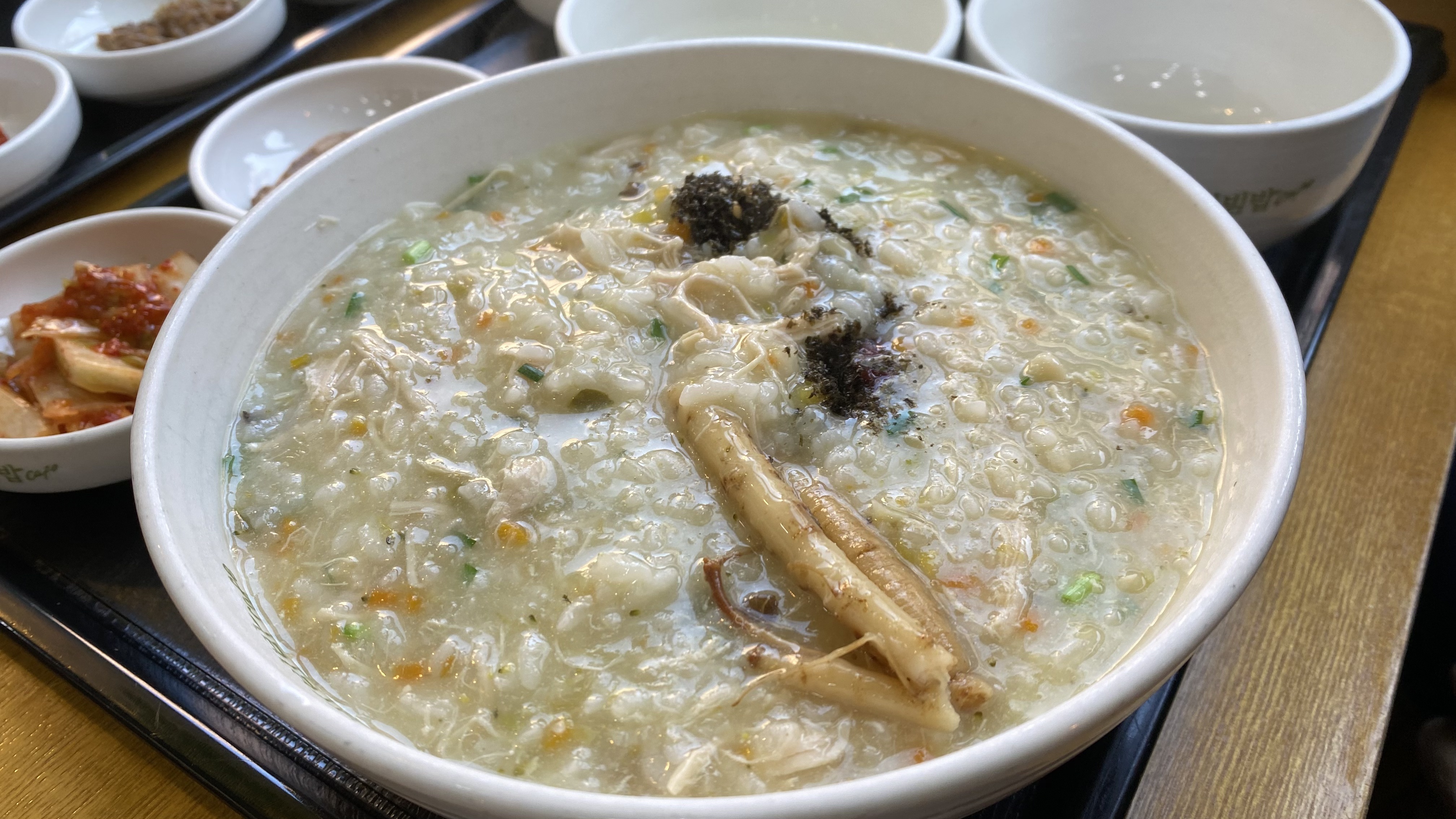 Bonjuk Porridge: review of porridge chain in Korea