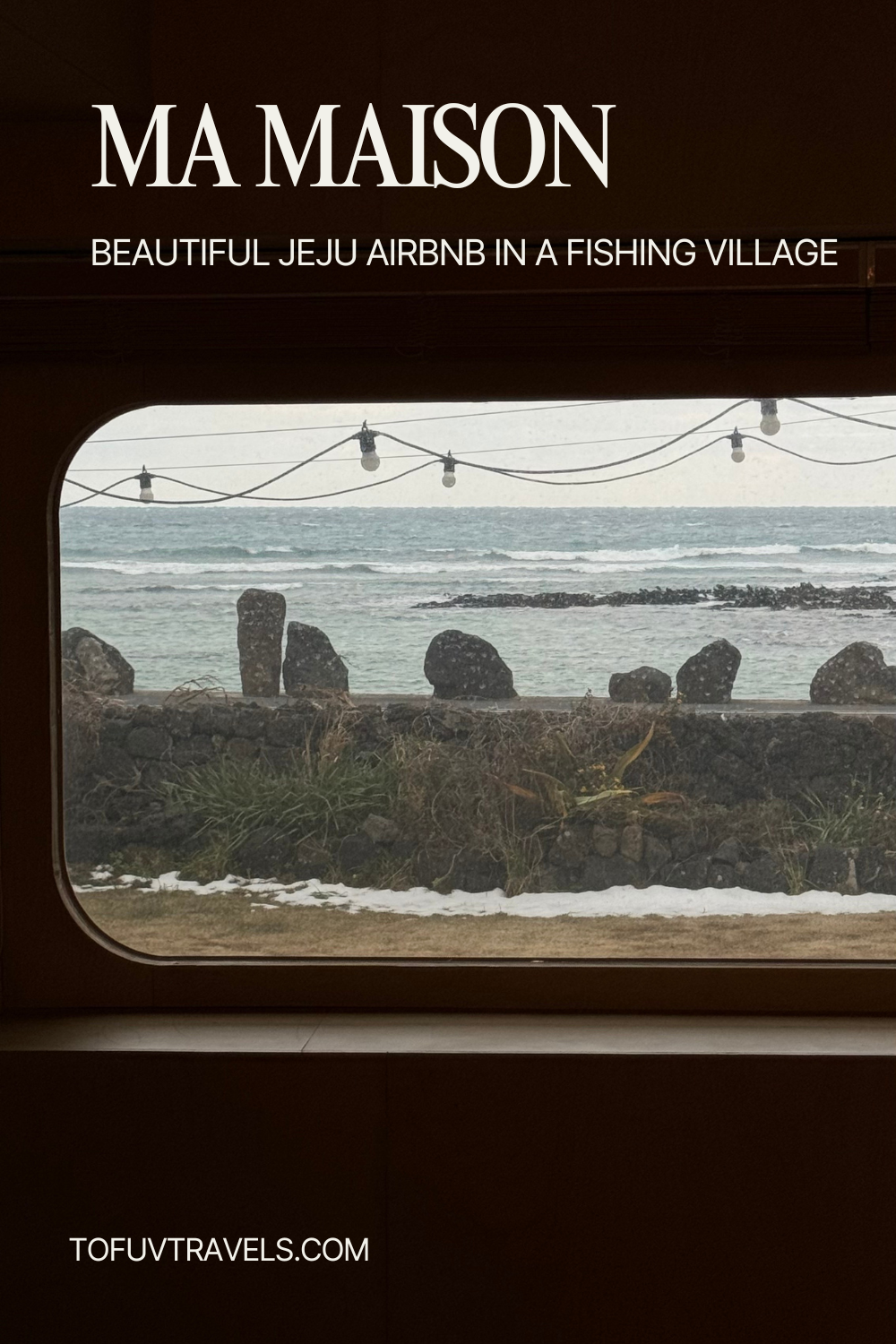 ma maison jeju airbnb