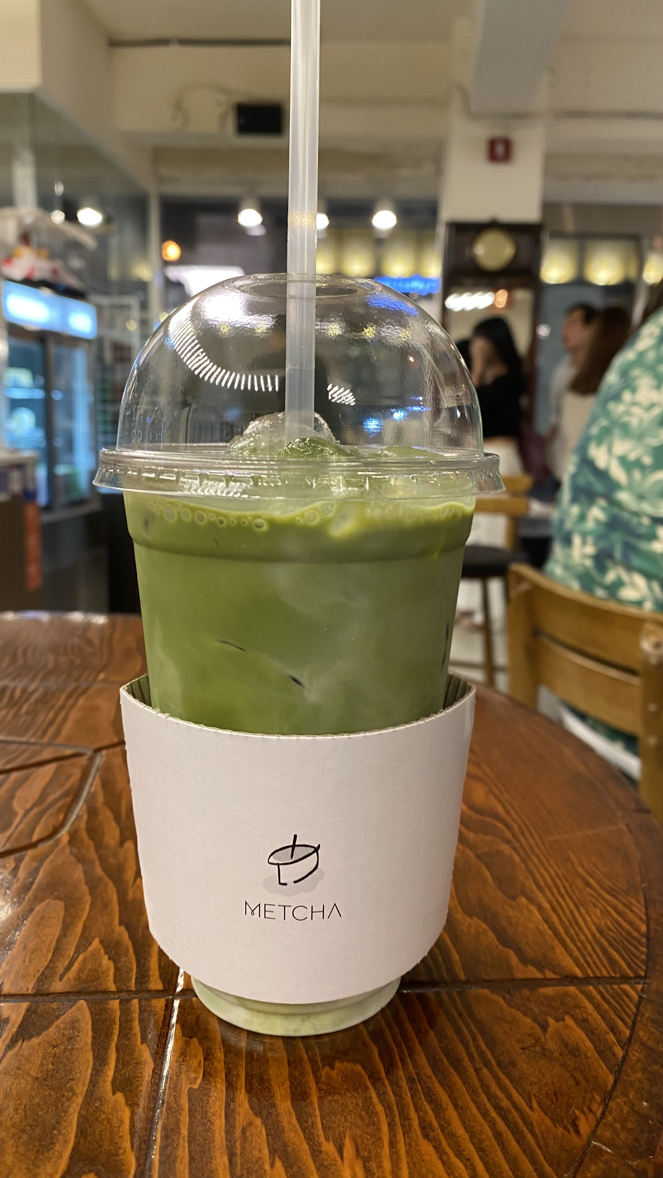 Metcha matcha latte