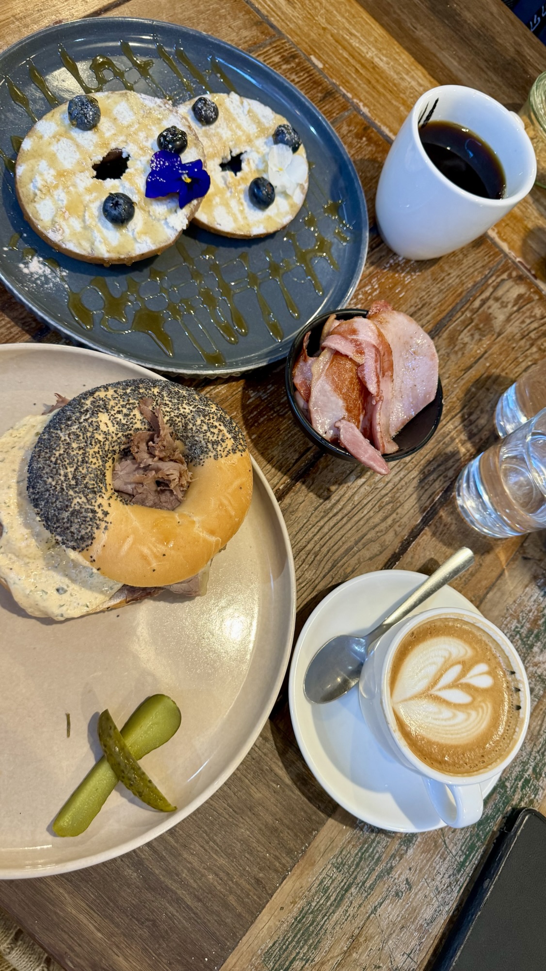Manchester Press: chewy bagels in Melbourne CBD