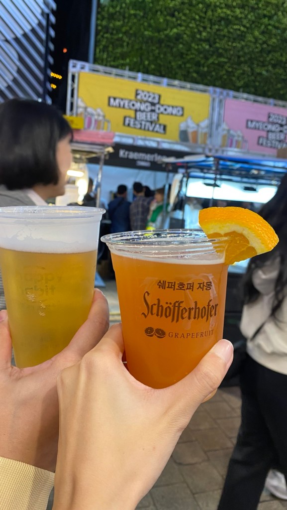 myeongdong beer festival
