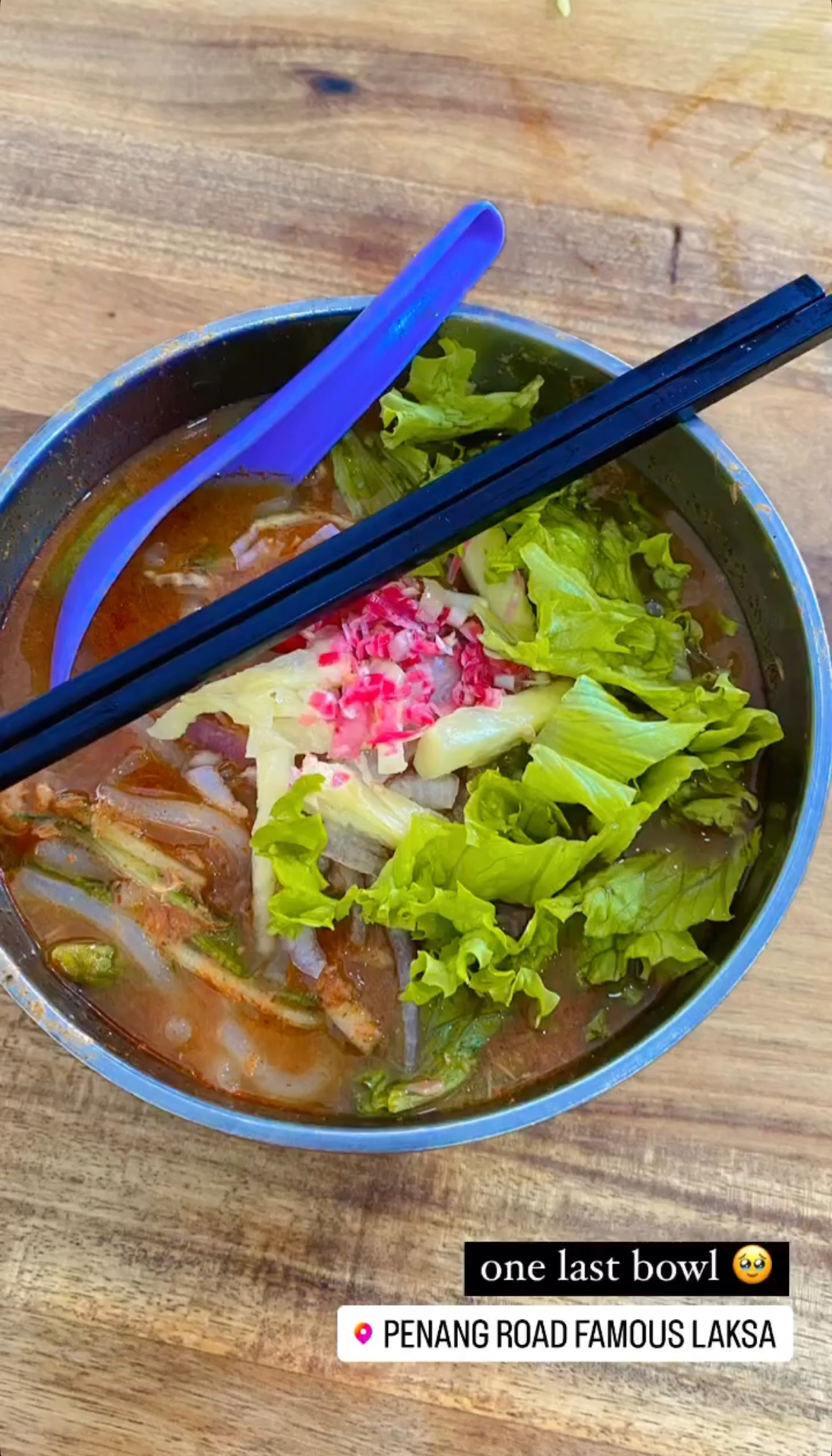 Penang Road Famous Laksa: Michelin-recommended Assam Laksa